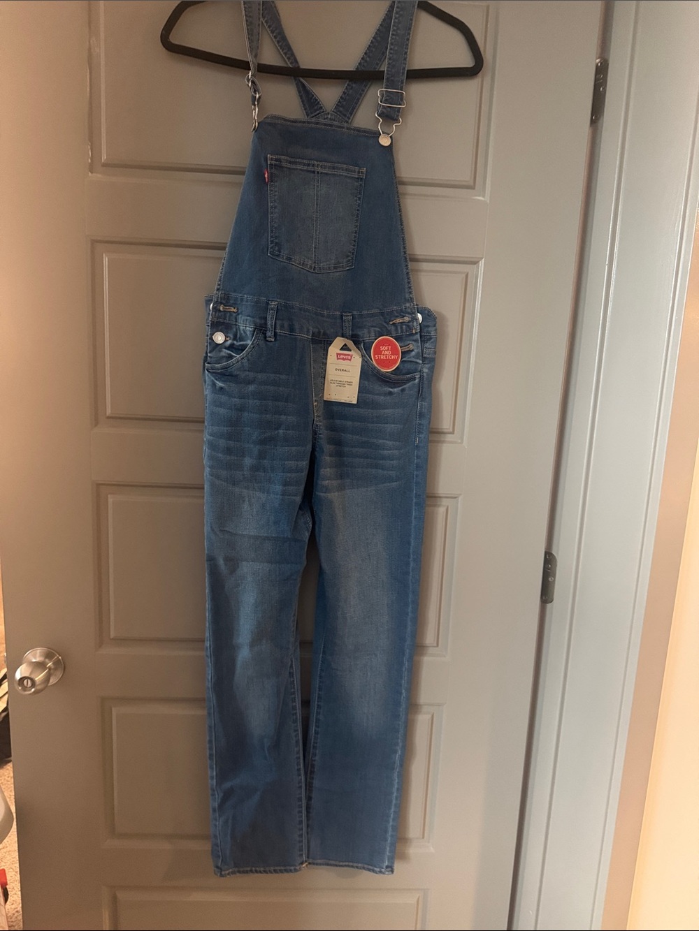 Levi's Light Blue Denim Women's Overalls